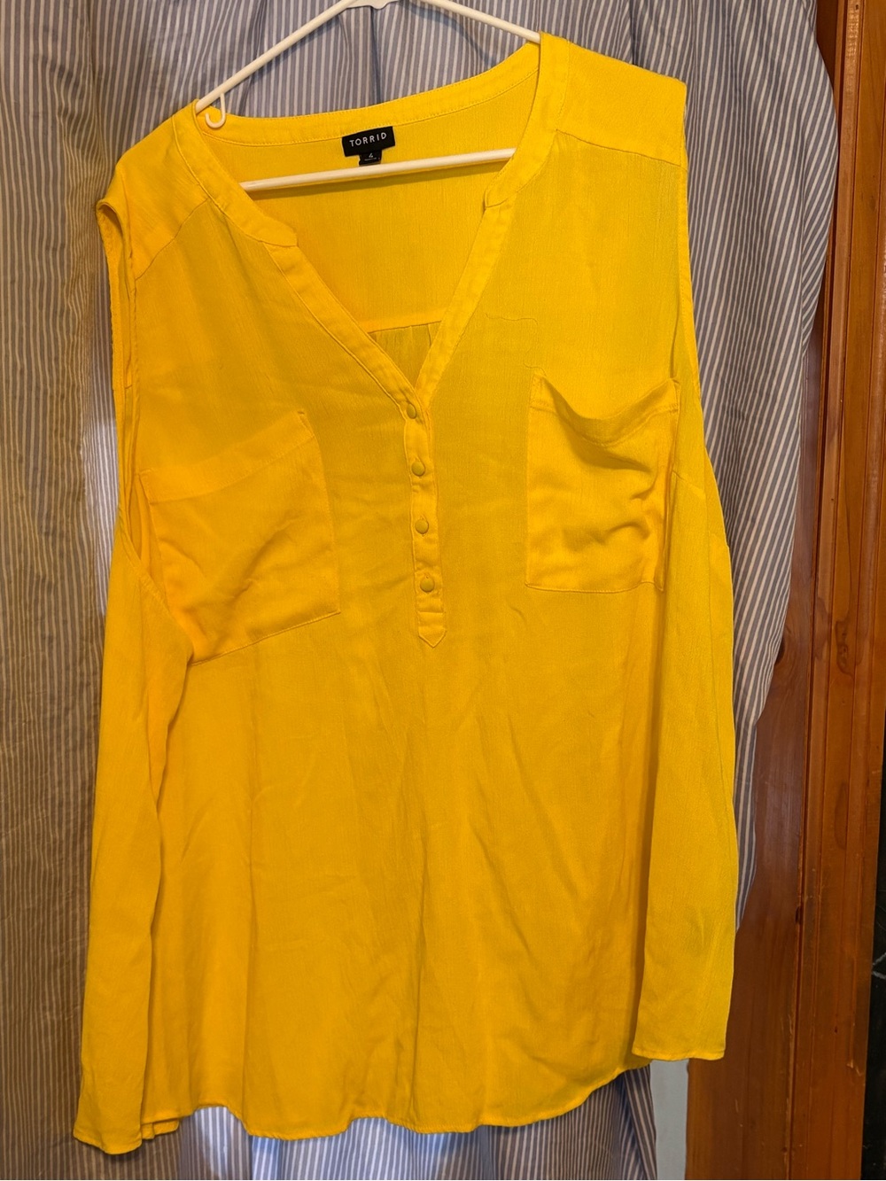 Torrid Yellow Knit Top